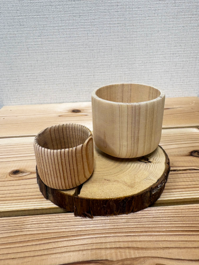 木製おちょこ